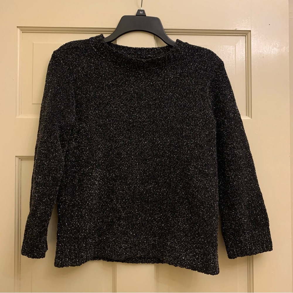 Who What Wear Shimmer Sweater! 🖤🤍